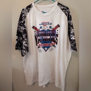 ⚾️Badger Sports Great Lakes Nationals, Baseball T-Shirt | 2XL 2015 Indiana USSSA